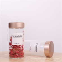 China Supplier 30 ML Mini Round Glass Storage Jars For Food, Tea, Saffron, Beverage With Twist Off Lids